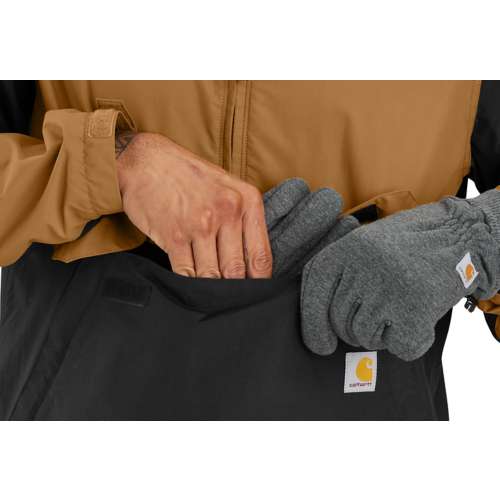 Men's Carhartt Rain Defender Loose Fit Lightweight Packable Anorak Rain Jacket