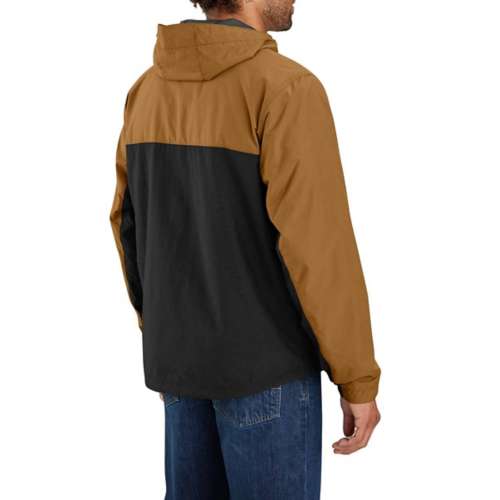 Men's Carhartt Rain Defender Loose Fit Lightweight Packable Anorak Rain Jacket