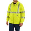 Men's Carhartt High Visibility Force Loose Fit Midweight Full Zip Hoodie