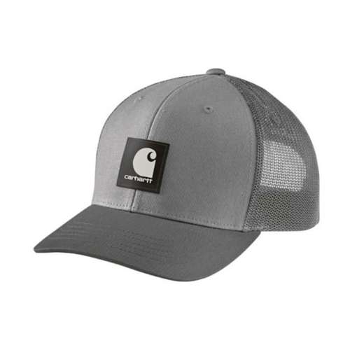 Adult Carhartt Rugged Flex Twill Mesh Bach Logo Patch Snapback Hat ...