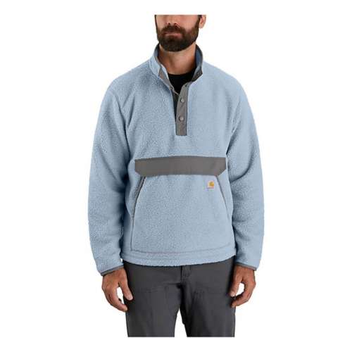 Men's Carhartt Relaxed Fit Fleece 1/4 Snap Pullover