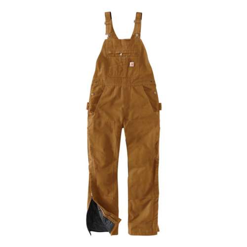 Women's Carhartt Relaxed Fit Washed Duck Insulated Overalls | SCHEELS.com