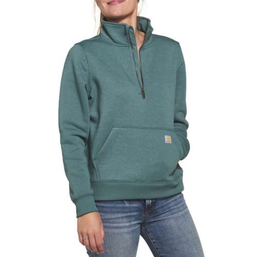 Women's Carhartt Relaxed Fit Midweight 1/4 Zip Pullover