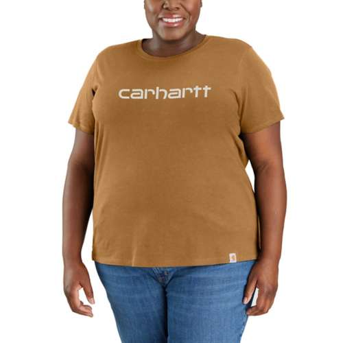 Women's Carhartt Plus Size Multi Logo T-Shirt