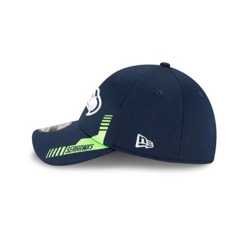 New Era Seattle Seahawks Home Sideline 39Thirty Stretch Fit Hat