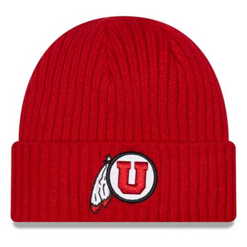 New Era Utah Utes Classic Knit Beanie