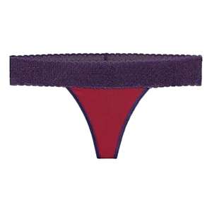 NHL Ottawa Senators Women’s 2 Pack of Thong Underwear / Purple / Various  Sizes
