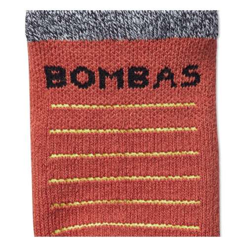 Men's Bombas Solid Colorblocked Hiking Quarter Socks