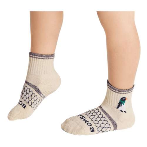 Toddler Bombas Holiday Gripper Calf 4-Pack Gift Box