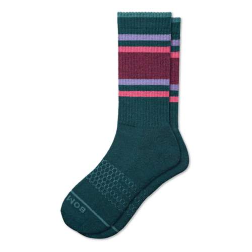 Men's Bombas Multi Stripe Merino Calf Socks