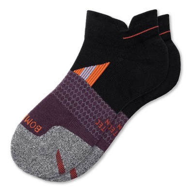 Adult Bombas Solid Colorblock Running Ankle Socks