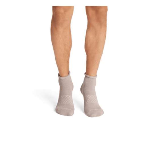 Women's Bombas Heather Merino Roll Top House Quarter Socks