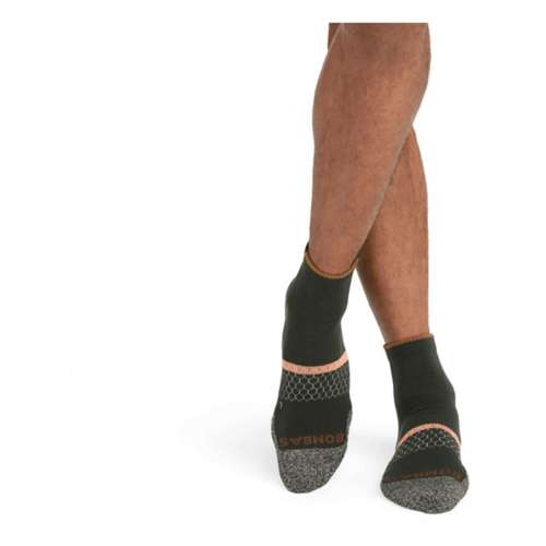 Adult Bombas Solid All Purpose Quarter Running Socks