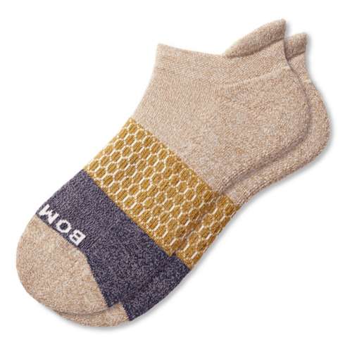 Adult Bombas Tri-Block Ankle Socks