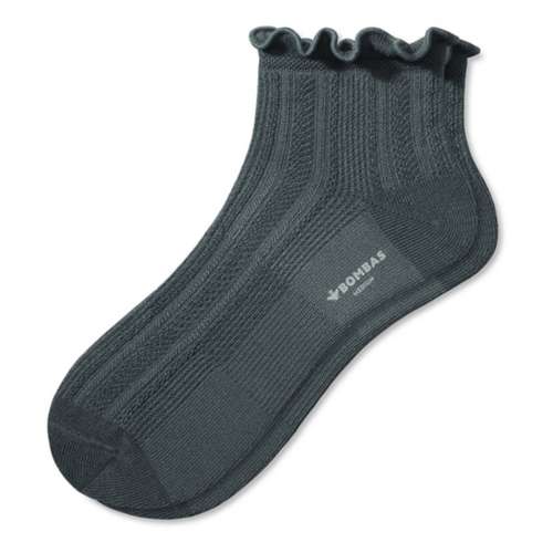 Women's Bombas Lightweight Frill Quarter Socks