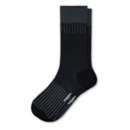 Women's Bombas Contrast Stripe Rib Crosshatch Jacquard Calf Sock