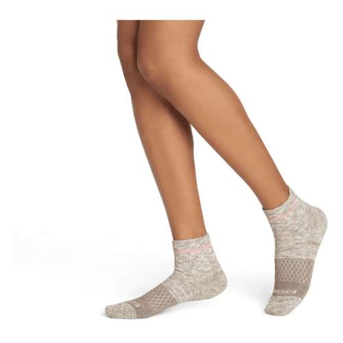 Adult Bombas Randomfeed Colorblock Slub Quarter Socks