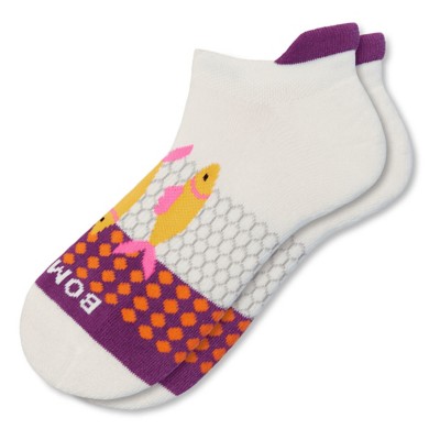 Women's Bombas Fish Dot Ankle Socks