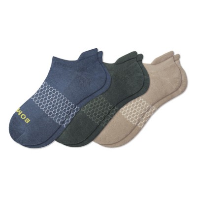 Adult Bombas Solids 3 Pack Ankle Socks