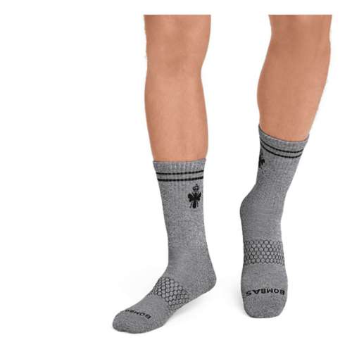Adult Bombas Core Solid Vintage Stripes Half-Calf Socks