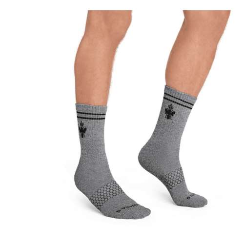 Adult Bombas Core Solid Vintage Stripes Half-Calf Socks