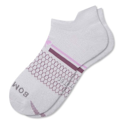 Women's Bombas Marl Double Stripe All Purpose Ankle Socks