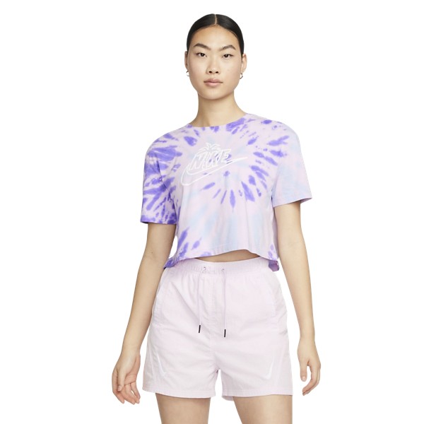 Women's Nike Sportswear Tie-Dye Graphic Cropped T-Shirt product image