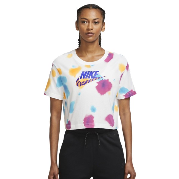 Women's Nike Sportswear Cropped Tie Dye T-Shirt product image
