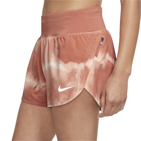 Women's Nike Dri-FIT Eclipse Mid-Rise tie Dye Running Shorts product image