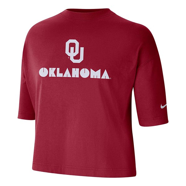 Nike Women's Oklahoma Sooners Team Crop Top product image