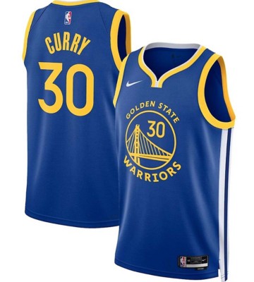 Nike Golden State Warriors Steph Curry #30 2022 Icon Edition Swingman Jersey