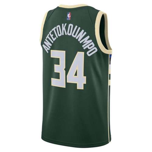 Nike NBA Milwaukee Bucks Icon Antetokounmpo #34 Jersey