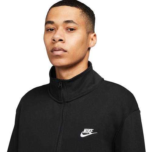 Nike Sportswear sold 1/2 Zip Fleece Pullover Men's Noir DD8968-010 NWT Size S $100