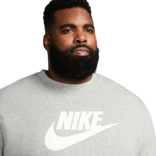 Men's Nike Sportswear Graphic Club Fleece Crewneck Sweatshirt