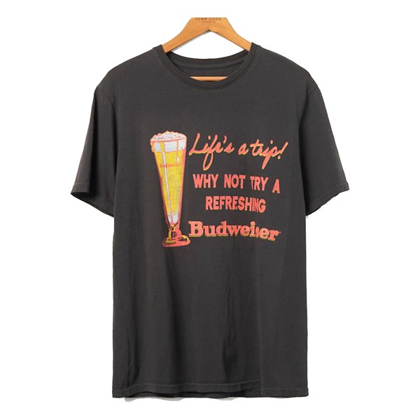 Women's Junk Food Budweisers Bud's A Trip Vintage T-Shirt product image