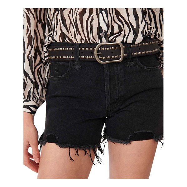 Women's Free People Alpine Leather Studded Belt product image