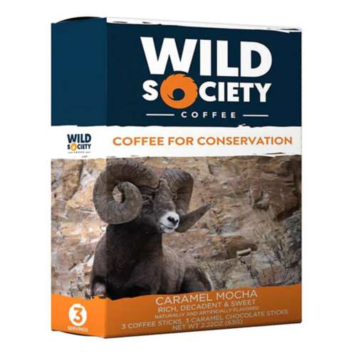 Wild Society Coffee Wild Society Microground Instant Caramel Mocha Coffee