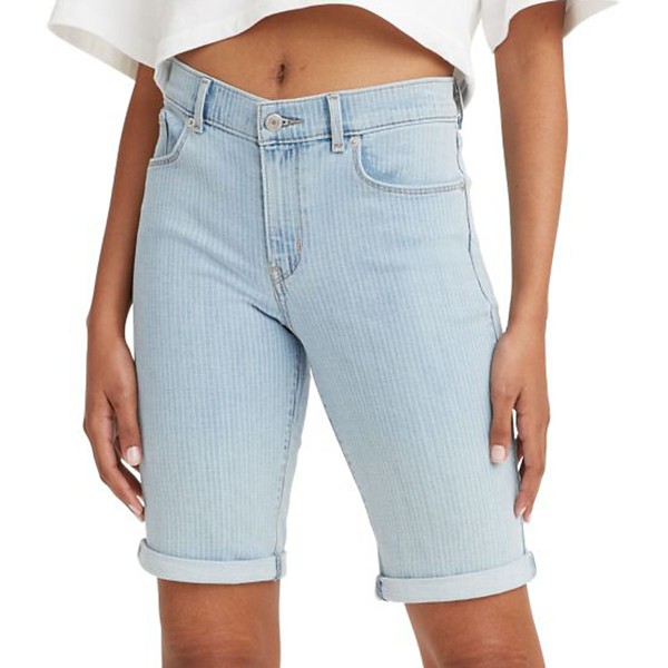 Women's Levi's Bermuda Slate Train Jean Shorts product image