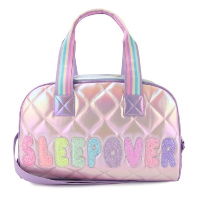 OMG Accessories Sleepover Quilted Duffel