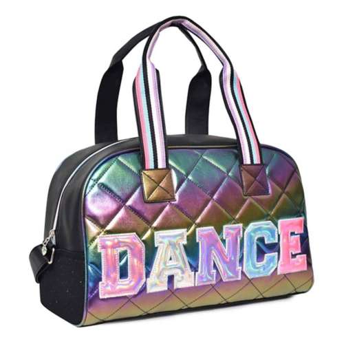 OMG Accessories Dance Quilted Iridescent Bag Duffel