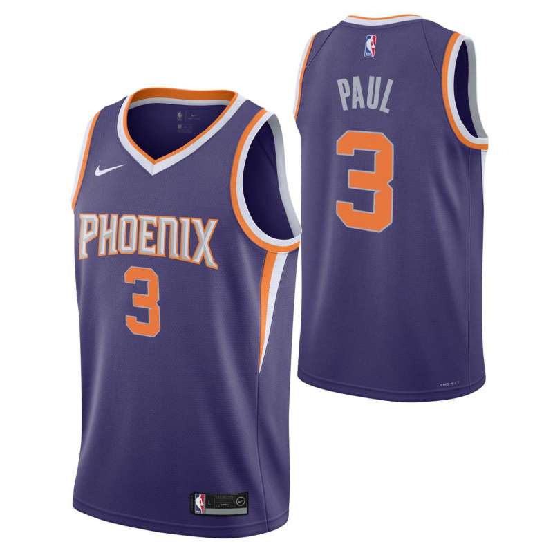 NWT Nike Swingman Phoenix Suns Chris Paul #3 Icon Jersey Sz XL - Youth