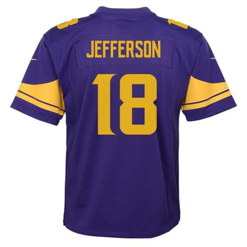 Justin Jefferson Autographed Minnesota Vikings Color Rush Jersey –