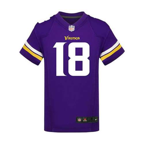 Nike Youth Minnesota Vikings Justin Jefferson #18 Purple Game Jersey