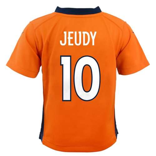 Nike Youth Denver Broncos Jerry Jeudy #10 Orange T-Shirt