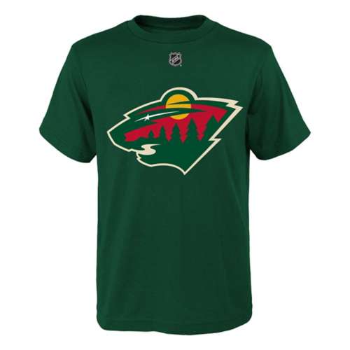 Genuine Stuff Kids' Minnesota Wild Kirill Kaprizov #97 Name & Number T-Shirt