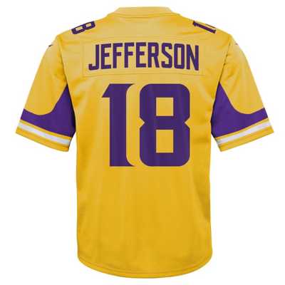 Nike Toddler Minnesota Vikings Justin Jefferson #18 Purple Game Jersey