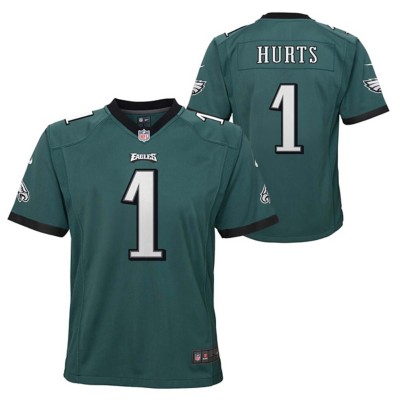 Nike Toddler Philadelphia Eagles Jalen Hurts #1 Green Game Jersey