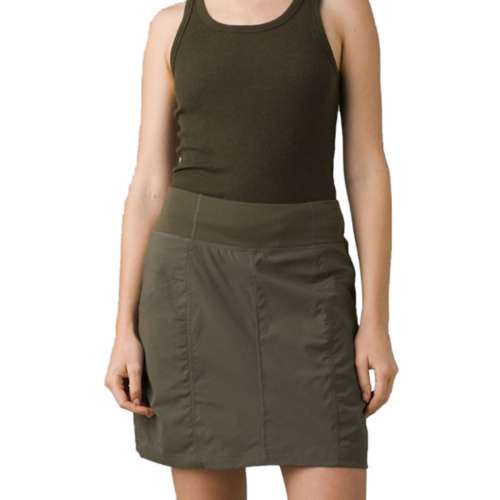 ATHLETA Grey ACCELERATION 2 in 1 leggings skirt WOMENS XST