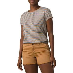 Women's Soft as a Grape Royal Kansas City Royals Sleeve Stripe Gameday  V-Neck Tri-Blend T-Shirt