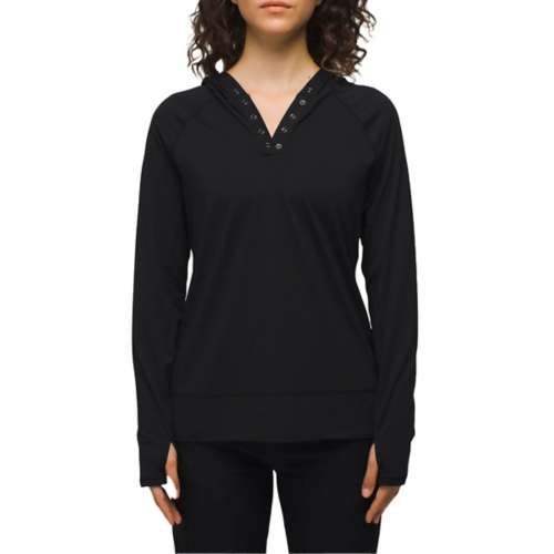 Women's prAna Sol Searcher 1/4 Snap Hoodie